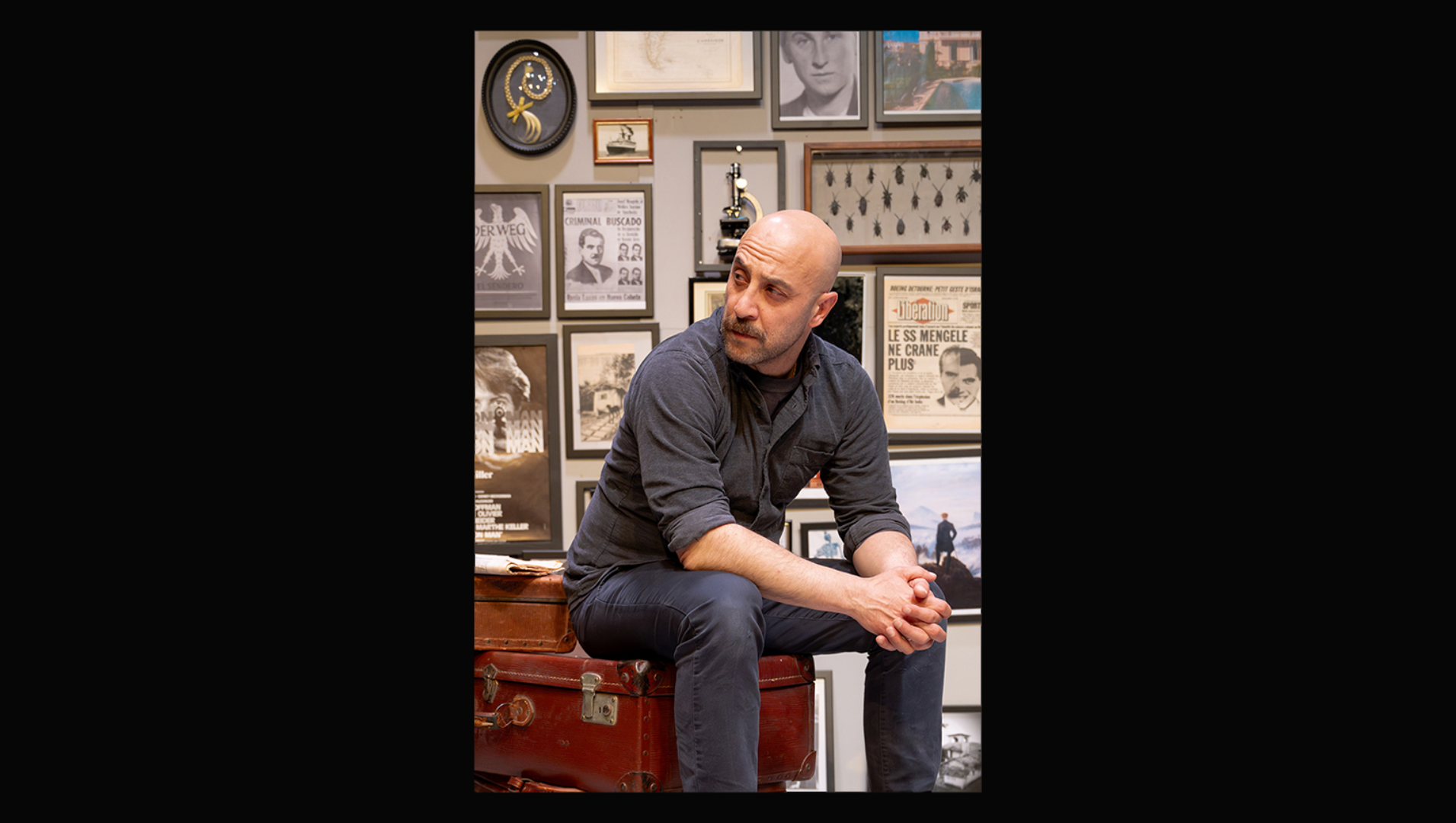 photo de scène de spectacle La disparition de Josef Mengele au Théâtre La Pépinière