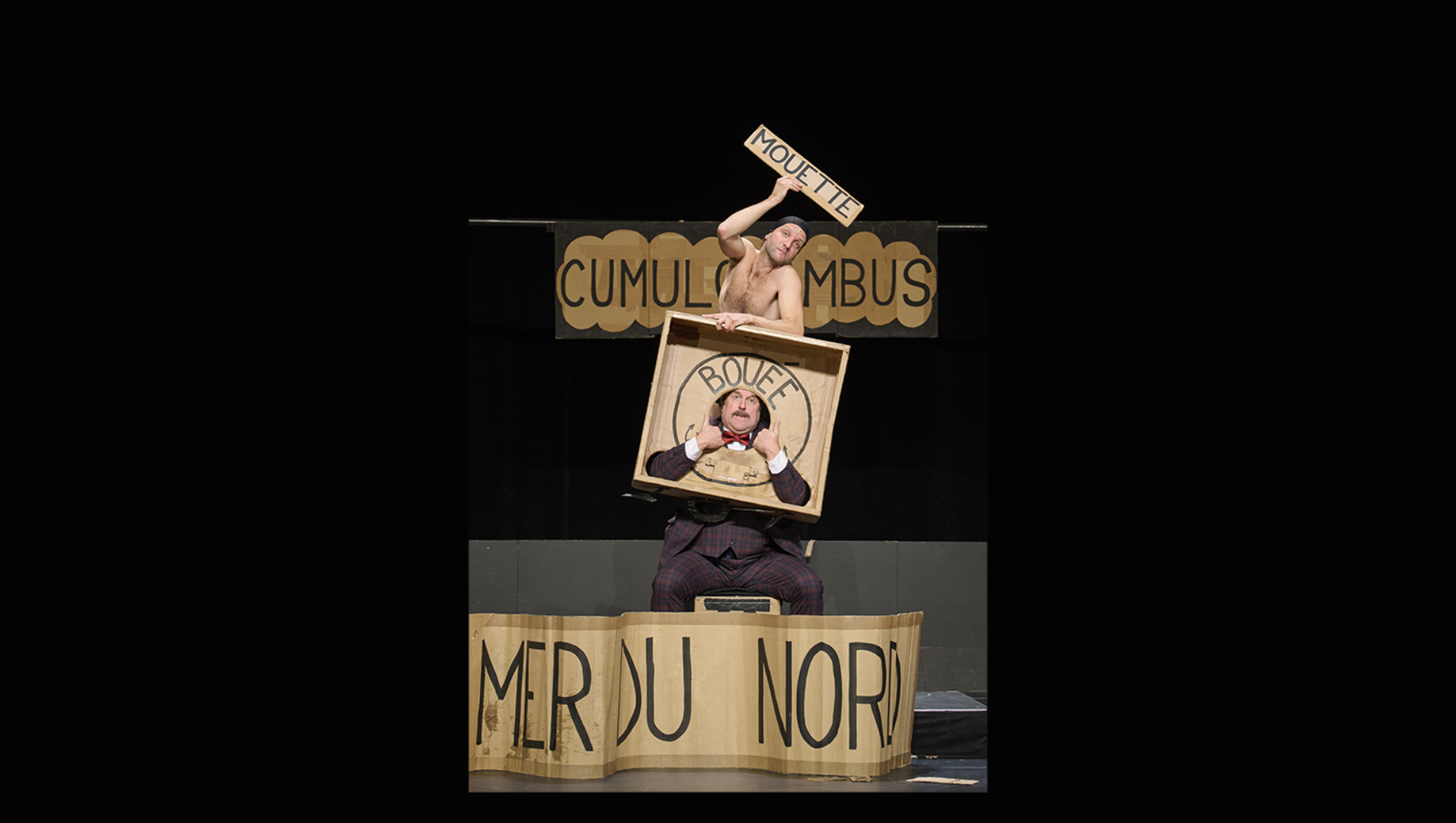 photo de scène de spectacle LES GROS PATINENT BIEN au Théâtre La Pépinière