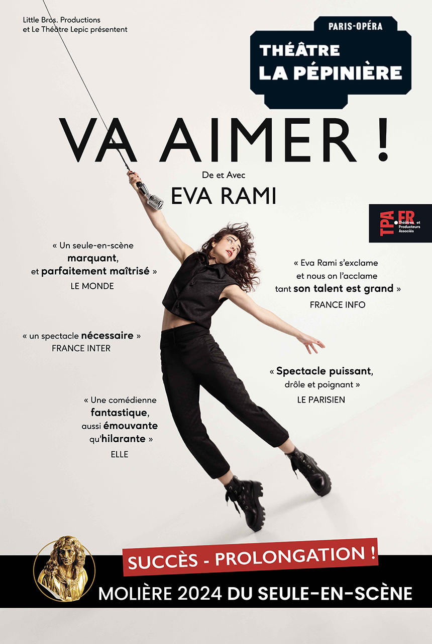 MOLIÈRE 2024 DU MEILLEUR SEULE EN SCÈNE

10 dernières représentations